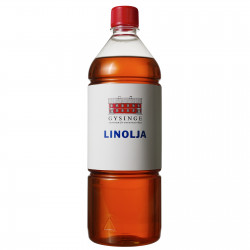 Linolja, kokt kallpressad 1 L