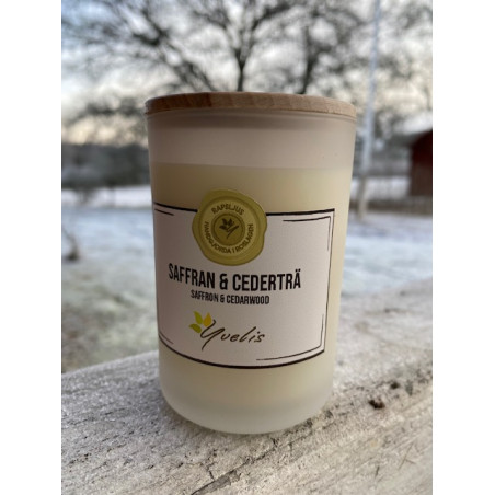 Doftljus saffran & cederträ Doftljus saffran & cederträ