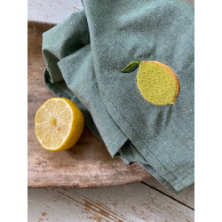 Kökshandduk citron 45x60cm