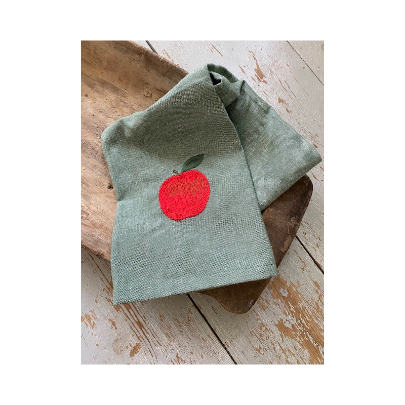 Kökshandduk äpple 45x60 cm