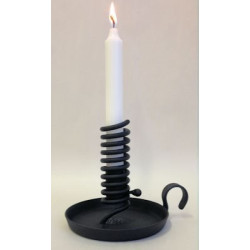 Stumpljusstake 13 cm Svart