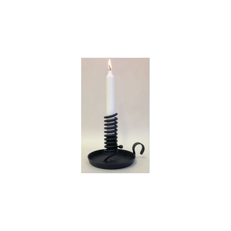 Stumpljusstake 13 cm Svart