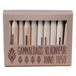 Gammaldags klädnypor